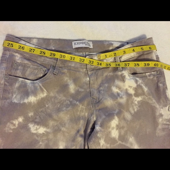Express Ankle Stella Reg Fit Low Rise Jeans Size 8 - Picture 6 of 8